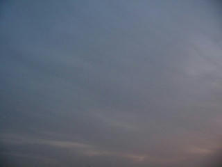 10月20日朝5時半ごろの空